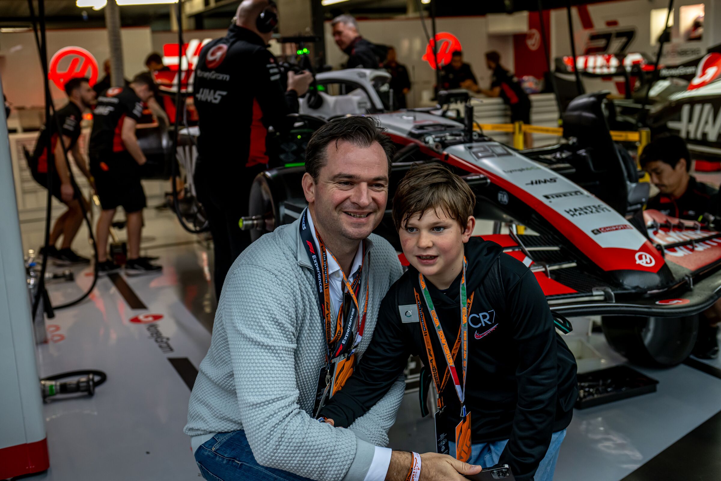 MoneyGram Haas F1® Team Garage Tour Inclusion